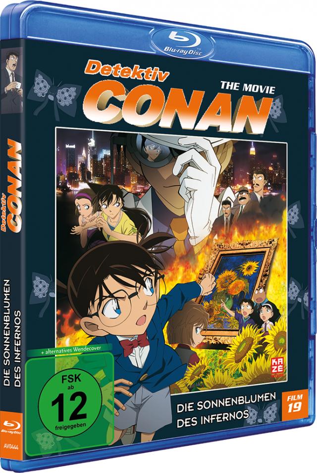 Detektiv Conan - 19. Film: Die Sonnenblumen des Infernos - Blu-ray