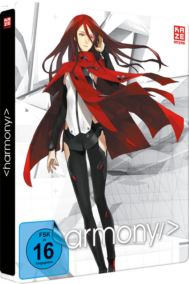 Project Itoh Trilogie Teil 2: Harmony - Steelbook (2 Disc ) [DVD und Blu-ray Collector's Edition]