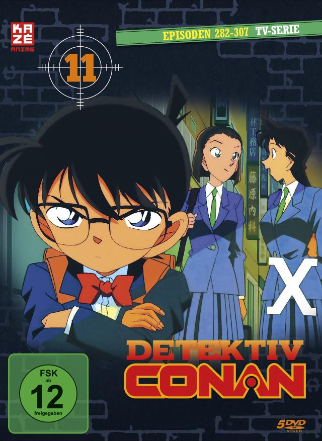 Detektiv Conan - TV-Serie - DVD Box 11 (Episoden 281-307) (5 DVDs)