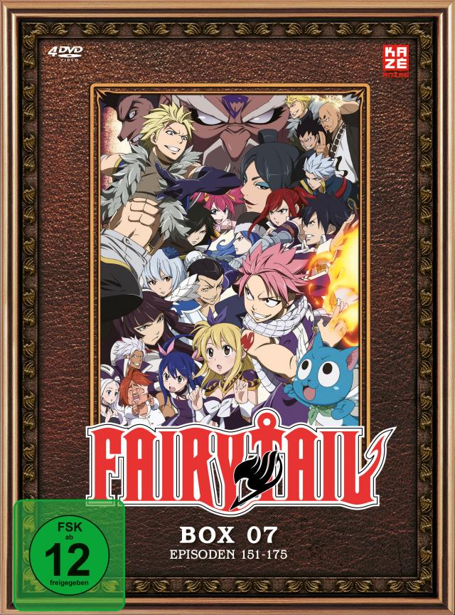 Fairy Tail - TV-Serie. Box.7, 4 DVDs