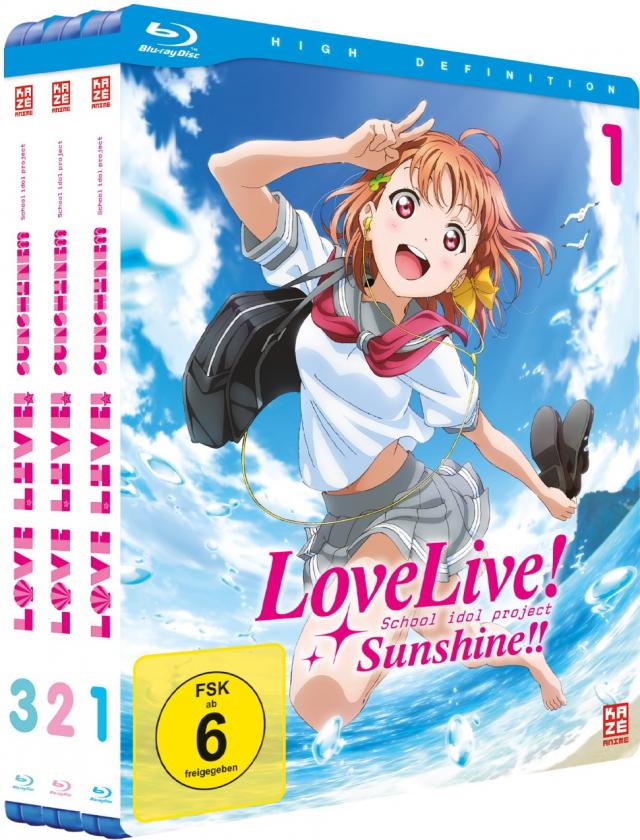 Love Live! Sunshine!! - Gesamtausgabe - Blu-ray-Box (3 Blu-rays)
