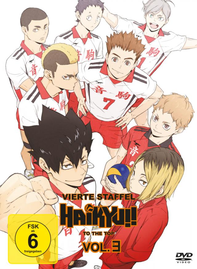 Haikyu!!: To the Top. Staffel.4.3, 2 DVD + OVA zur Staffel 1
