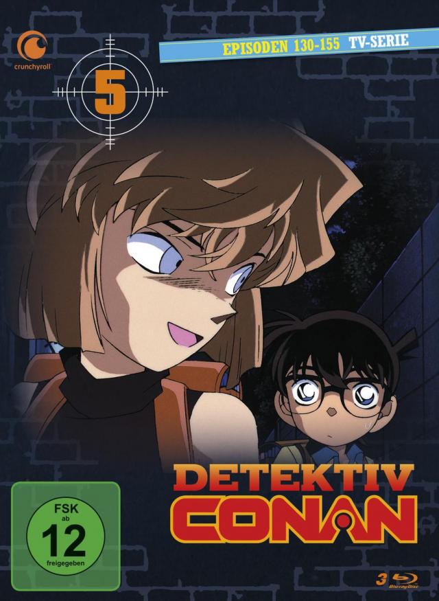 Detektiv Conan - TV-Serie. Box.5, 3 Blu-ray