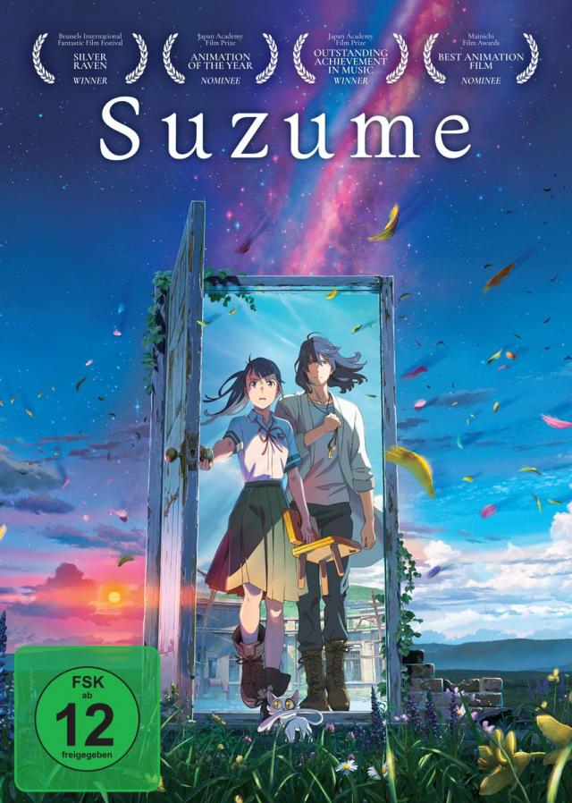 Suzume - The Movie, 1 DVD