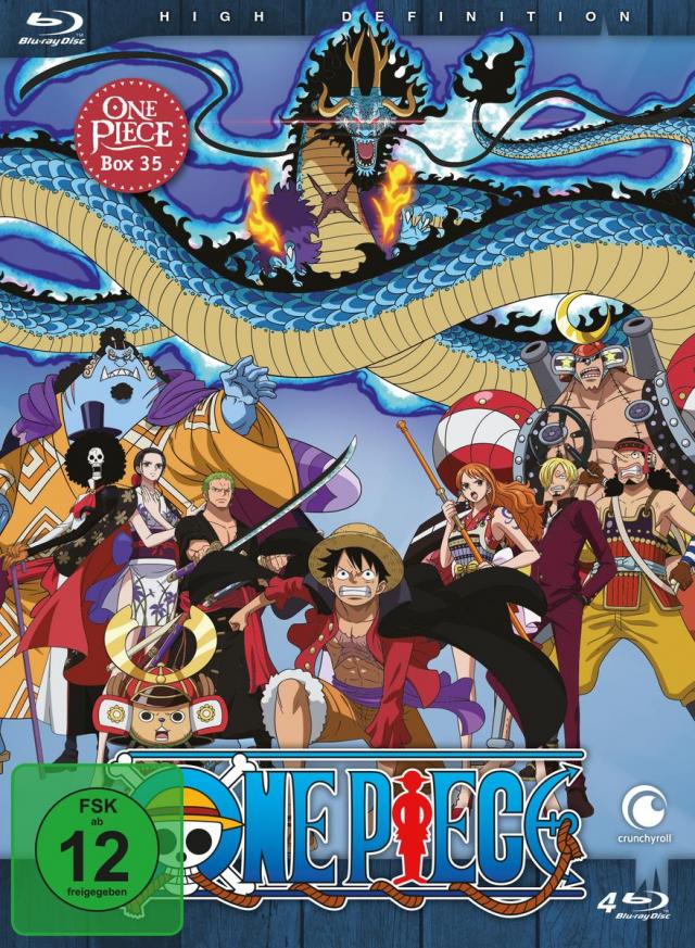 One Piece - TV-Serie - Box 35 (Episoden 1.001 - 1.025) [4 Blu-rays]