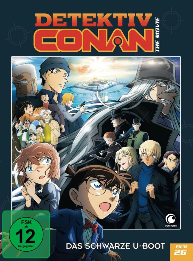 Detektiv Conan - 26. Film: Das schwarze U-Boot - DVD - Limited Edition