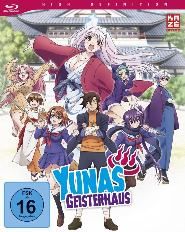 Yunas Geisterhaus - Gesamtausgabe, 4 Blu-ray