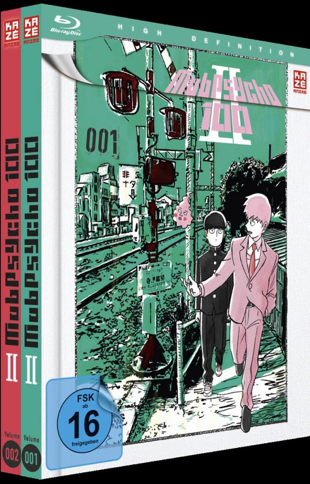 Mob Psycho 100 - Staffel 2 - Gesamtausgabe - Bundle Vol.1-2 - Blu-ray
