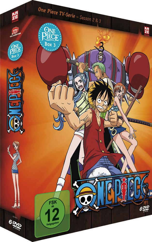 One Piece - Die TV-Serie - Box 3. Box.3, 6 DVDs
