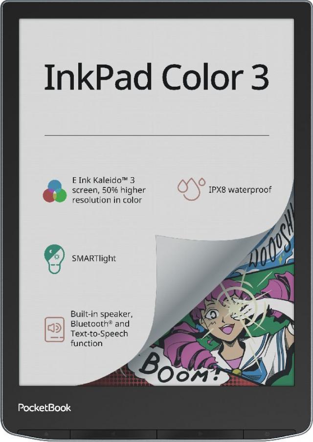 PocketBook InkPad Color 3 - Stormy Sea, E-Book Reader