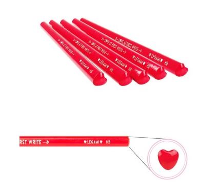 Heart-Shaped Pencil