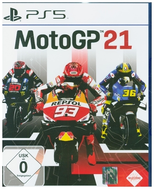 MotoGP 21, 1 PS5-Blu-ray Disc