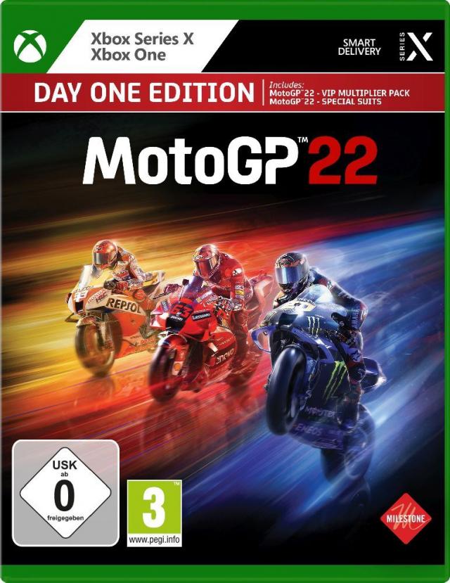 MotoGP 22 Day One Edition, 1 Xbox Series X-Blu-ray Disc