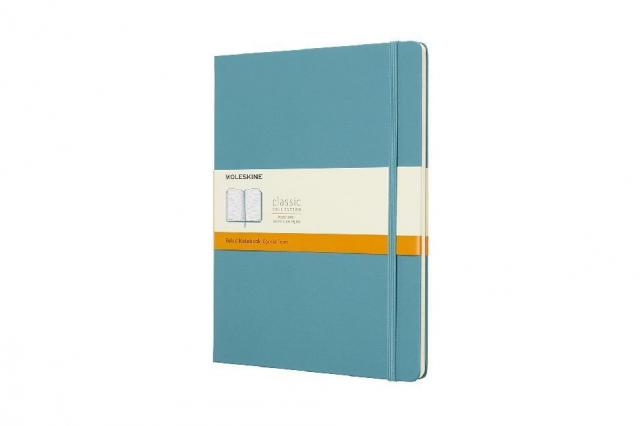 Moleskine Reef Blue Notebook Extra Large Ruled Hard
