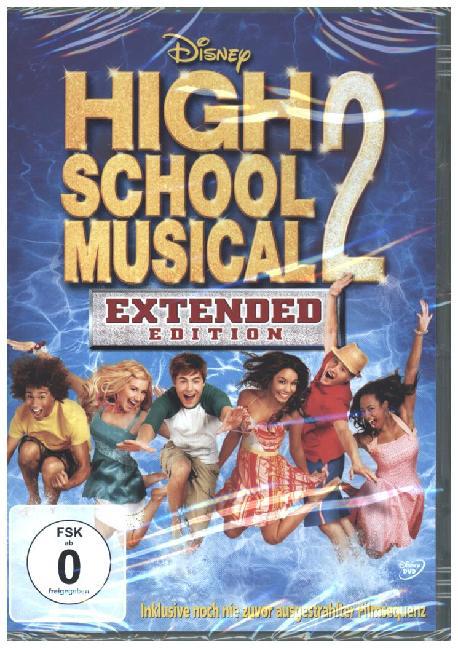 High School Musical 2, Extended Version, 1 DVD