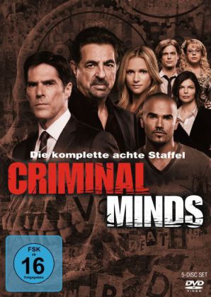 Criminal Minds. Staffel.8, 5 DVDs