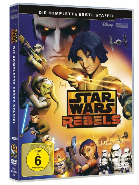 Star Wars Rebels. Staffel.1, 3 DVDs