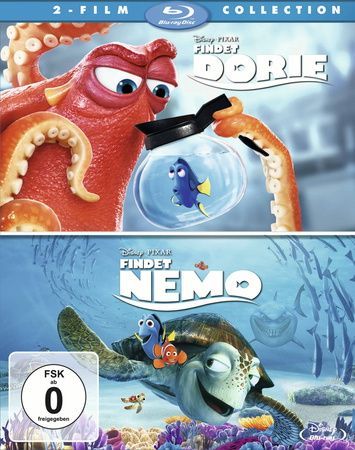 Findet Dorie + Findet Nemo Doppelpack, 2 Blu-ray
