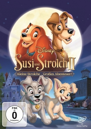 Susi und Strolch 2, 1 DVD