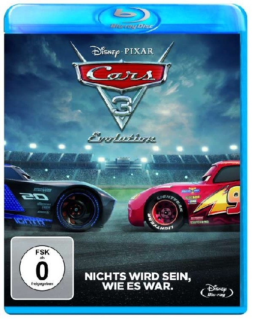 Cars 3 - Evolution, 1 Blu-ray