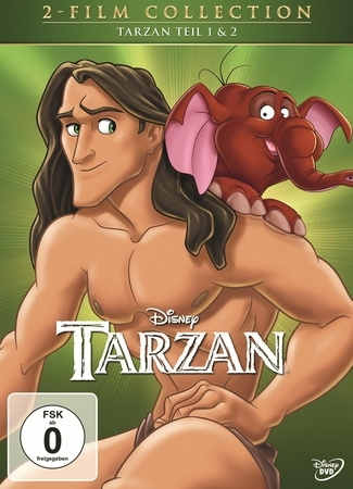 Tarzan 1+2, 2 DVDs, 2 DVD-Video
