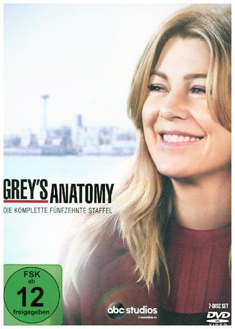 Grey's Anatomy. Staffel.15, 7 DVD, 7 DVD-Video