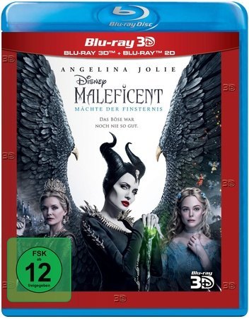 Maleficent: Mächte der Finsternis 3D, 1 Blu-ray