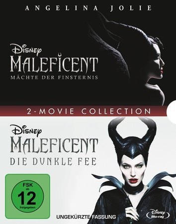 Maleficent 1+2, 2 Blu-ray