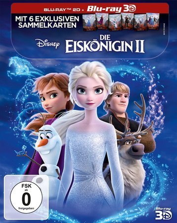 Die Eiskönigin 2 3D, 2 Blu-ray (Deluxe)