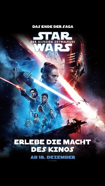 Star Wars: Der Aufstieg Skywalkers, 1 DVD