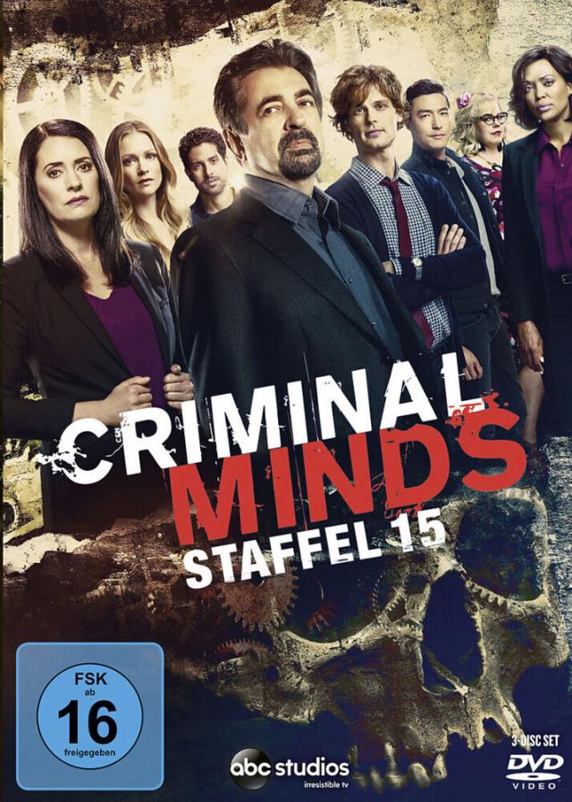 Criminal Minds. Staffel.15, 3 DVD