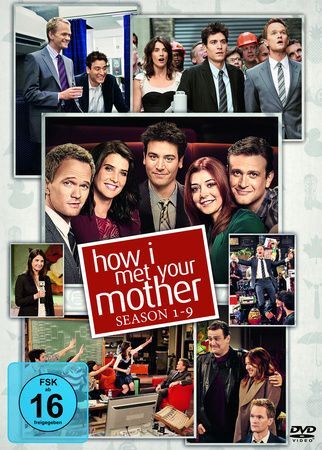 How I Met Your Mother- Komplettbox Staffel 1-9. Staffel.1-9, 27 DVD