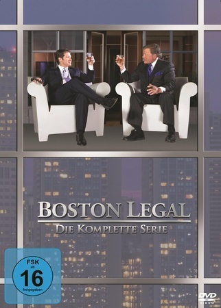 Boston Legal - Komplettbox Staffel 1-5. Staffel.1-5, 27 DVD