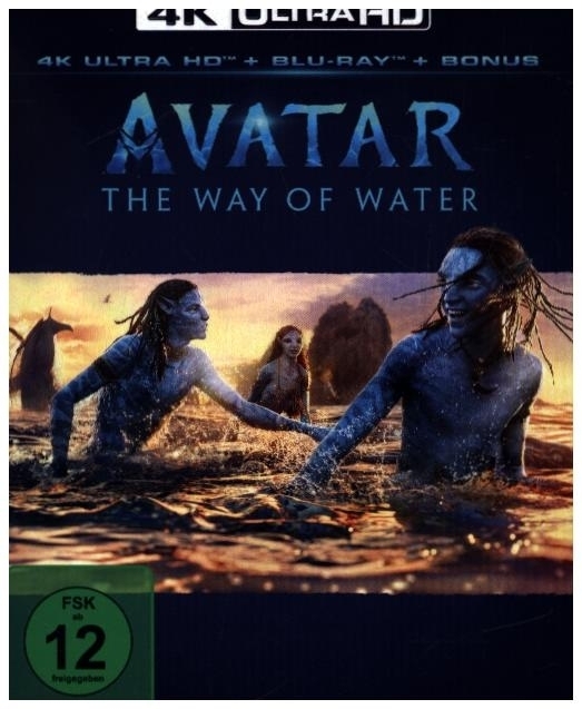 Avatar: The Way of Water, 1 4K UHD-Blu-ray + 2 Blu-ray (Ablöse)