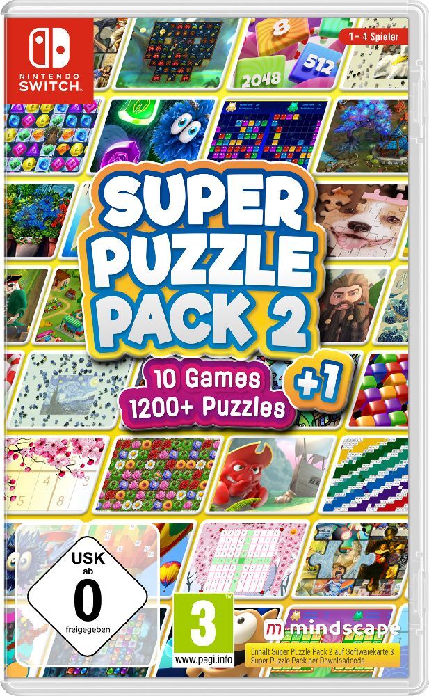 Super Puzzle Pack 2, Switch, 1 Nintendo Switch-Spiel