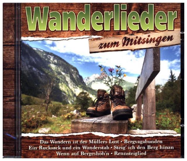 Wanderlieder, 1 Audio-CD