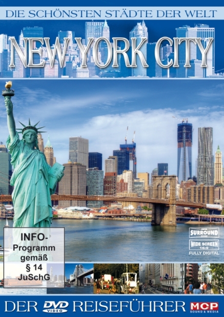 Die schönsten Städte der Welt, New York City, 1 DVD, 1 DVD-Video