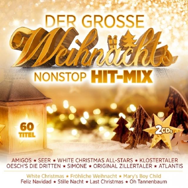 Der große Weihnachts-Nonstop Hit-Mix, 2 Audio-CDs