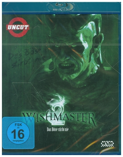 Wishmaster 2 - Das Böse stirbt nie, 1 Blu-ray (Uncut)