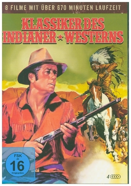 Klassiker des Indianer-Westerns, 4 DVD