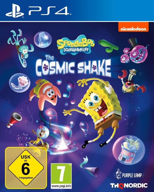 SpongeBob, The Cosmic Shake, 1 PS4-Blu-ray Disc