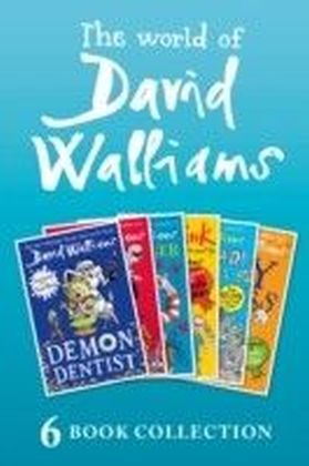 World of David Walliams: 6 Book Collection (The Boy in the Dress, Mr Stink, Billionaire Boy, Gangsta Granny, Ratburger, Demon Dentist) PLUS Exclusive Extras
