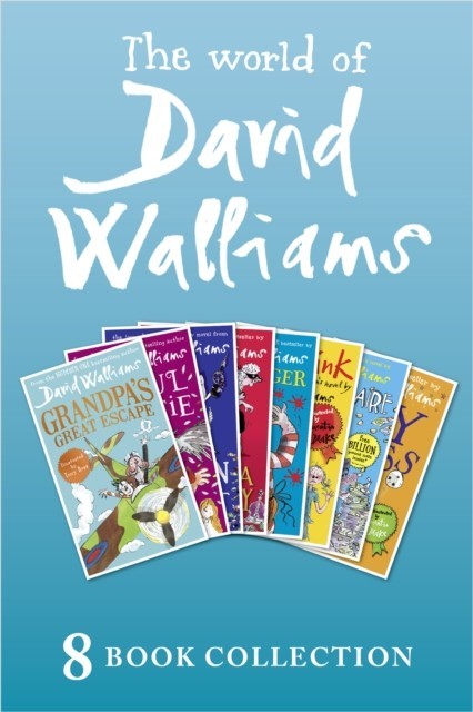 World of David Walliams: 8 Book Collection (The Boy in the Dress, Mr Stink, Billionaire Boy, Gangsta Granny, Ratburger, Demon Dentist, Awful Auntie, Grandpa s Great Escape)