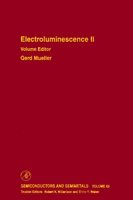 Electroluminescence II