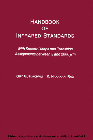 Handbook of Infrared Standards