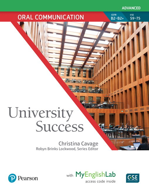 University Success Oral Communication Advanced, Student Book with MyEnglishLab