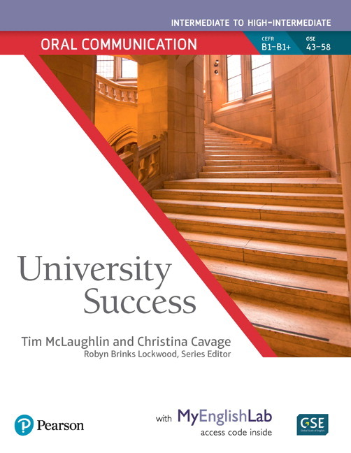 University Success Oral Communication Intermediate to High-Intermedate, Student Book with MyEnglishLab