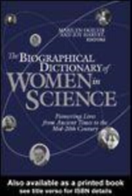 Biographical Dictionary of Women in Science