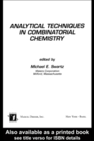 Analytical Techniques in Combinatorial Chemistry