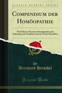 Compendium der Homöopathie